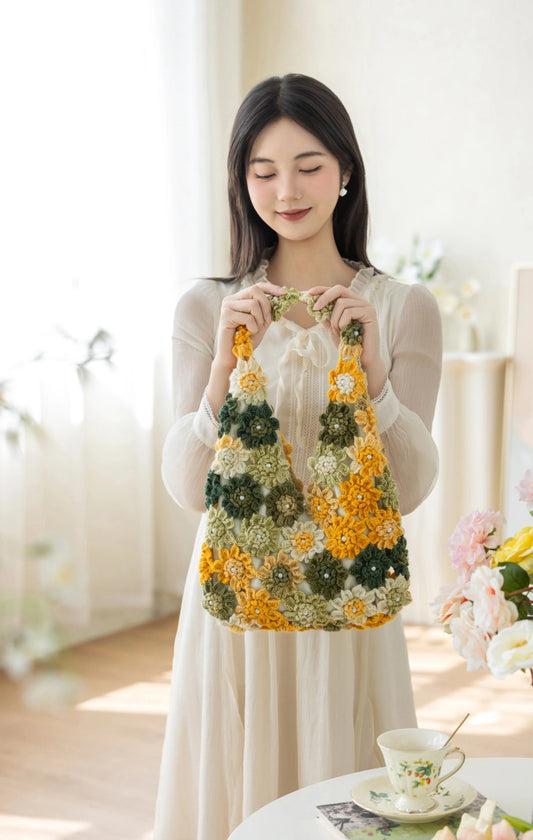 Flower Bell Crochet Kit