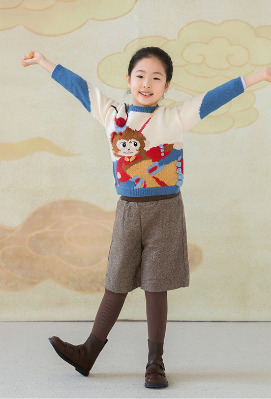 Monkey King Sweater Knit Pattern