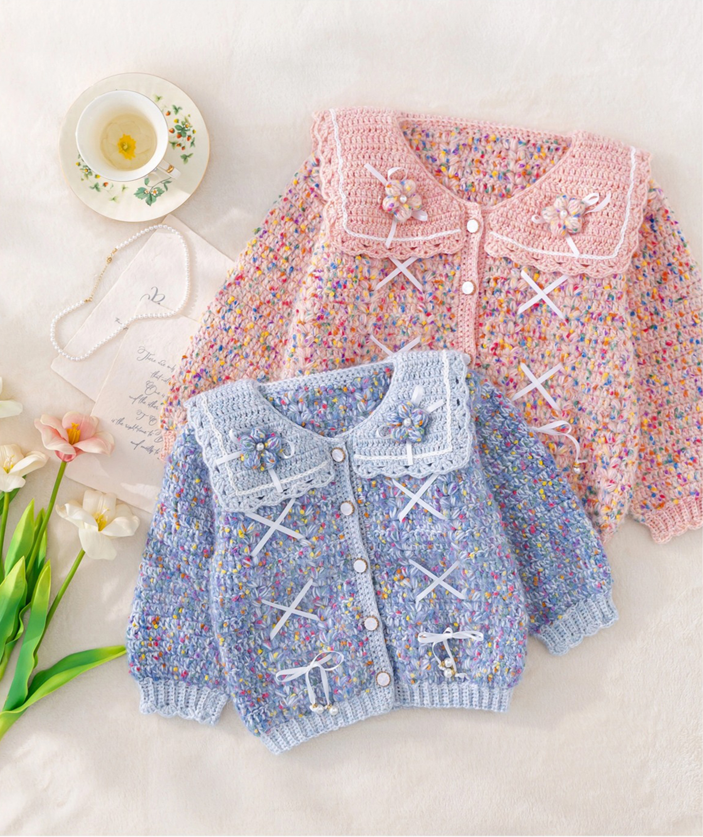 Sweet Sail Jacket Crochet Yarn Kit