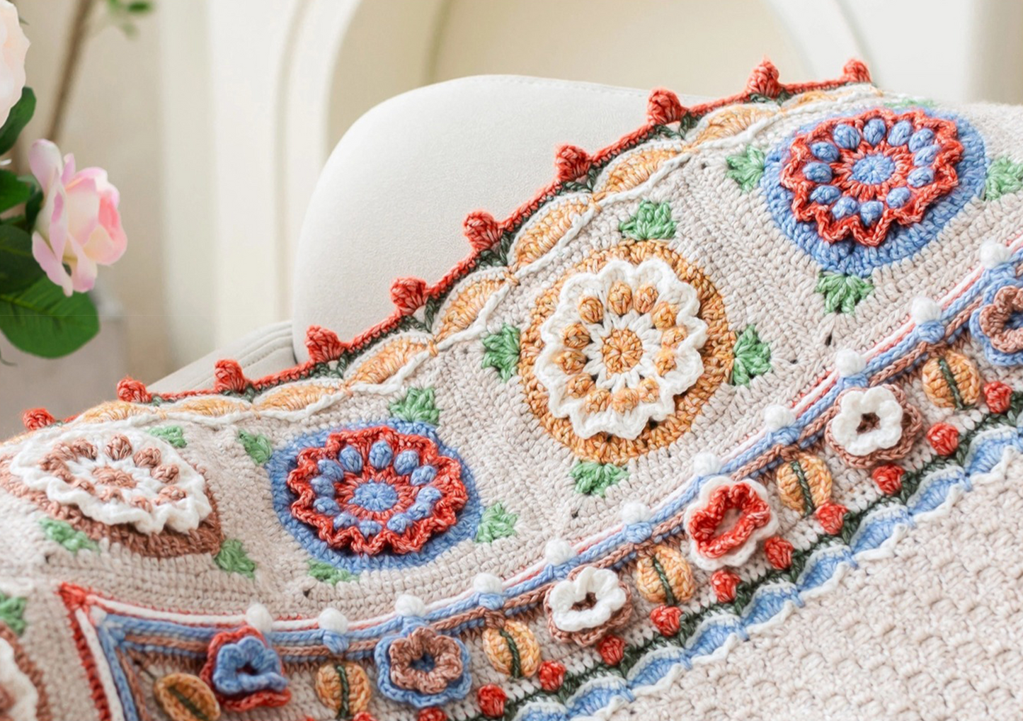 Animal Family Blanket Crochet Yarn Kit | Susan's Family