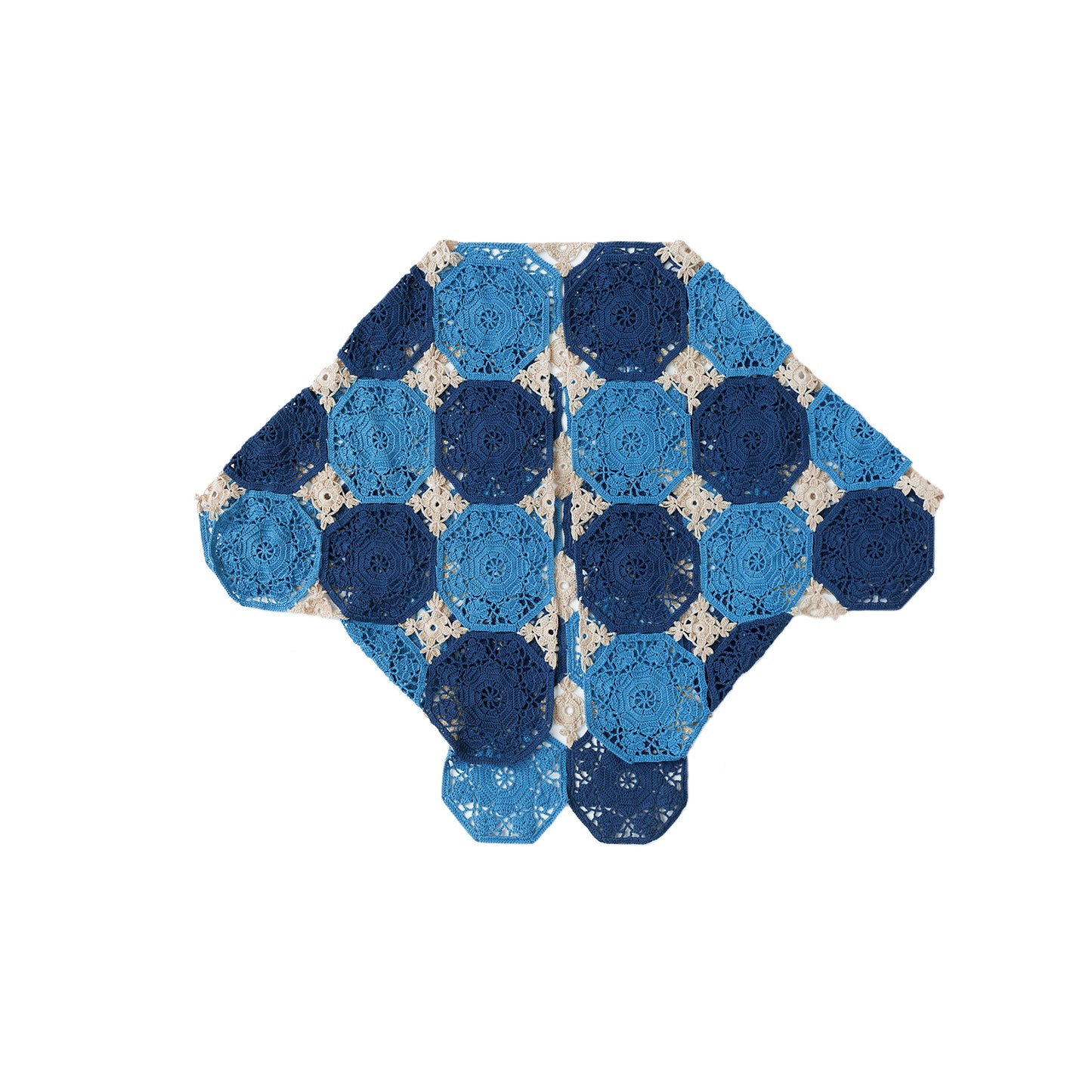 ChuYu Patchwork Shawl Crochet Yarn Kit | Susan's Family