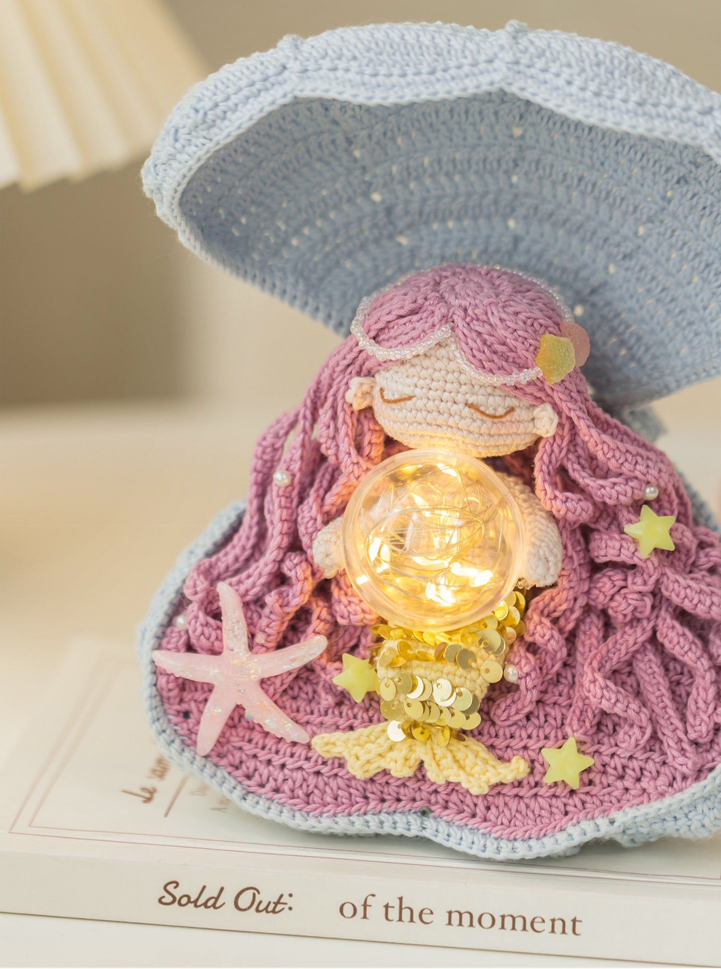 Shell Night Light Crochet Pattern