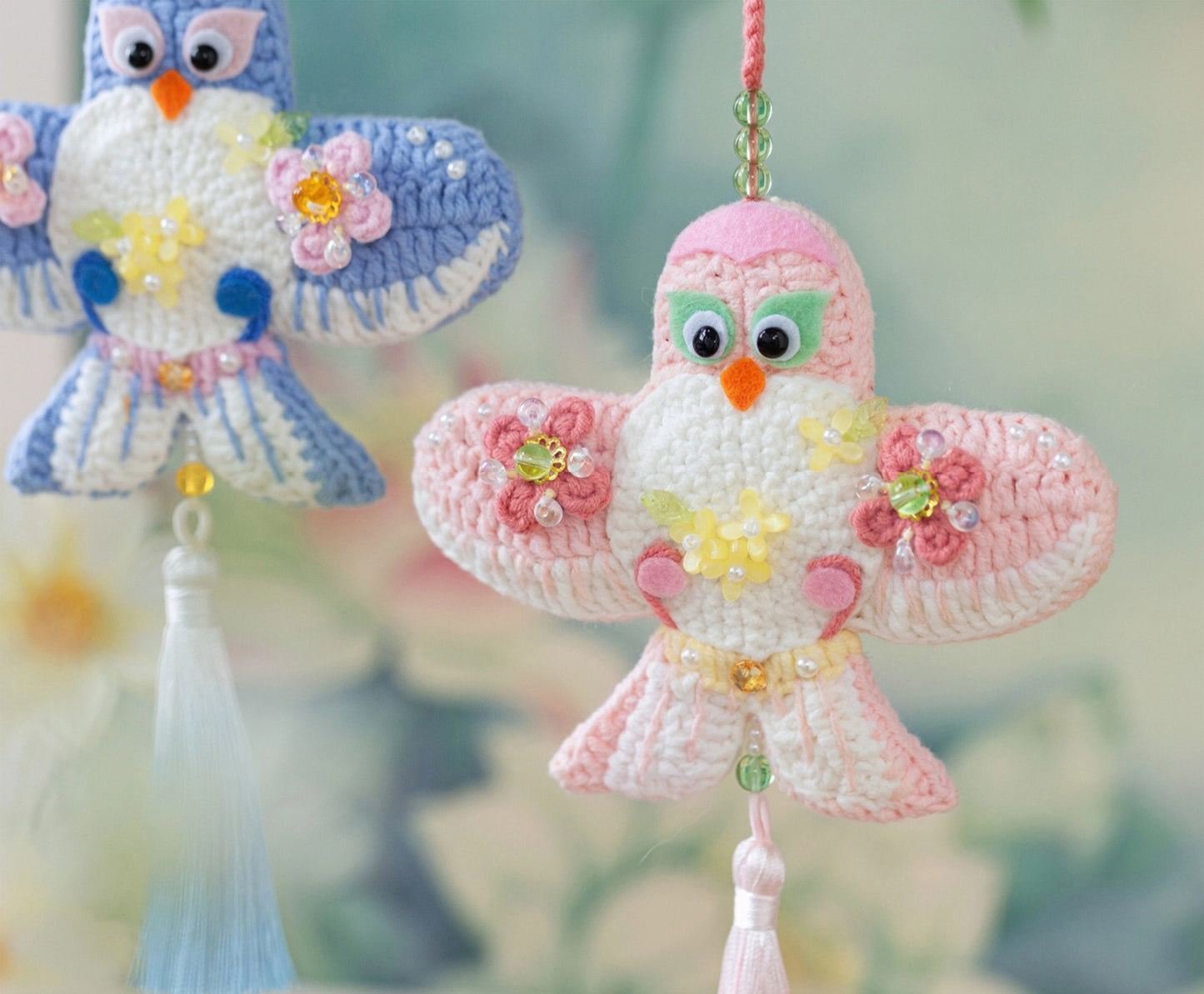 Swallow Kite Scent Sachet Crochet Kit