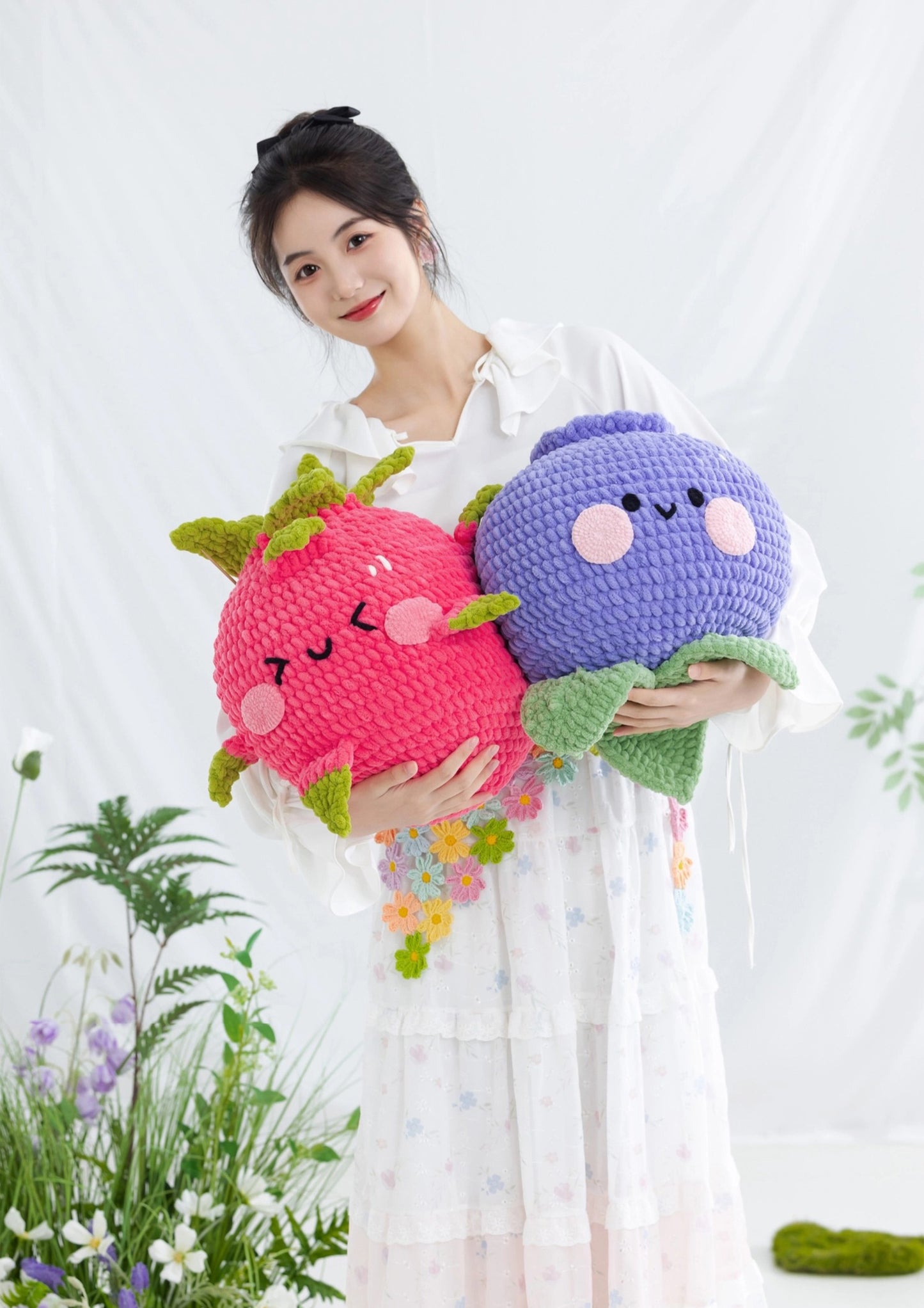 Fruit Pillow Crochet Pattern