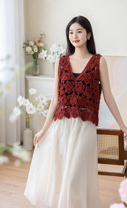 Lovely Cropped Crochet Pattern