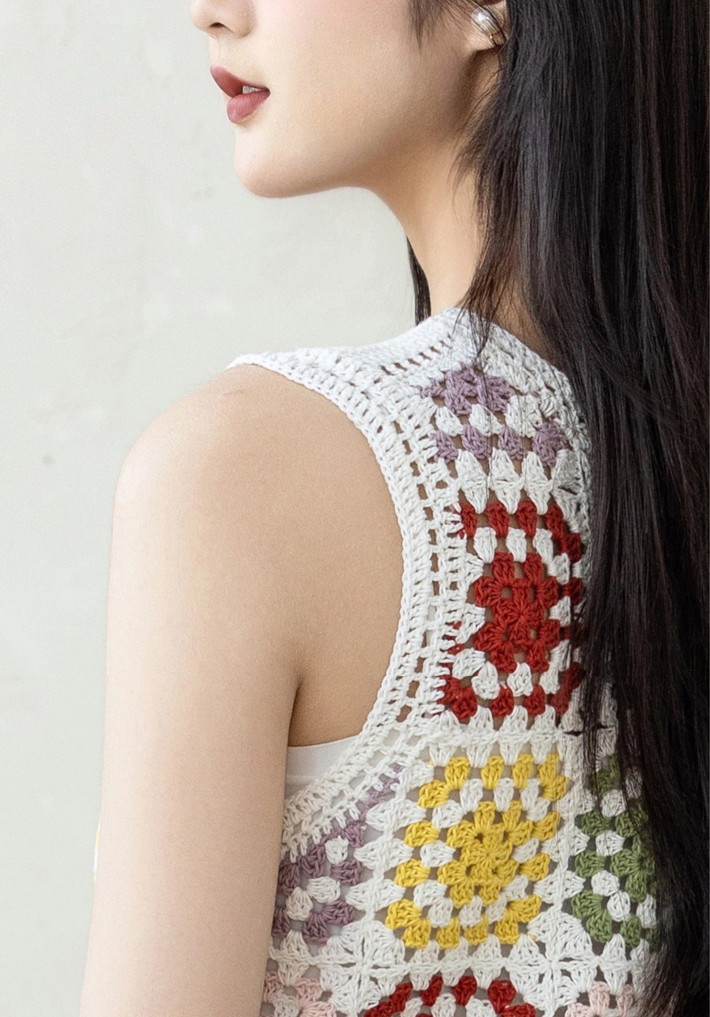 Rainbow Pullover Crochet Yarn Kit