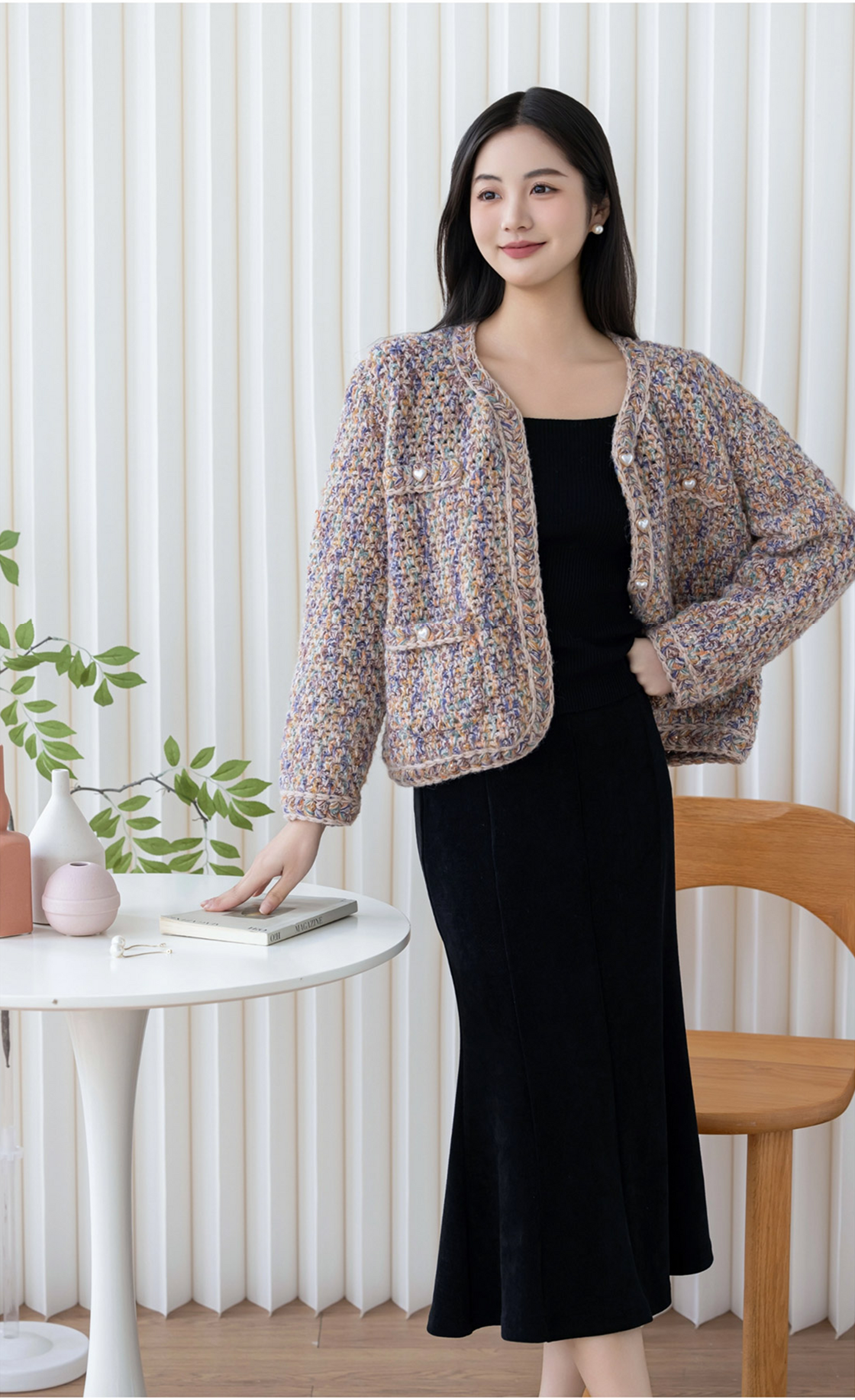 Warm Aroma Jacket Crochet Pattern