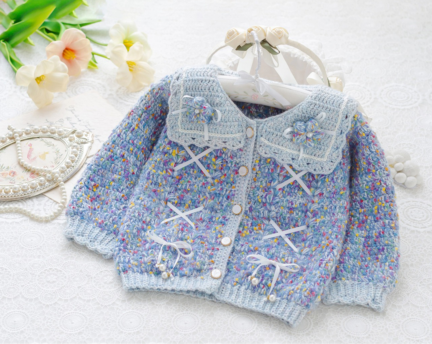 Sweet Sail Jacket Crochet Yarn Kit