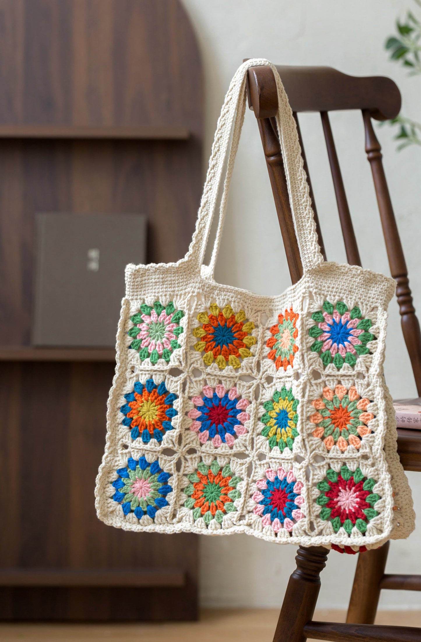 Granny Square Bag Crochet Pattern
