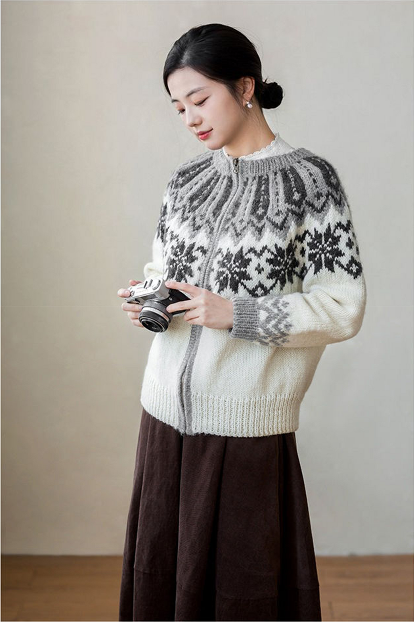 Winter Sunshine Cardigan Knit Pattern