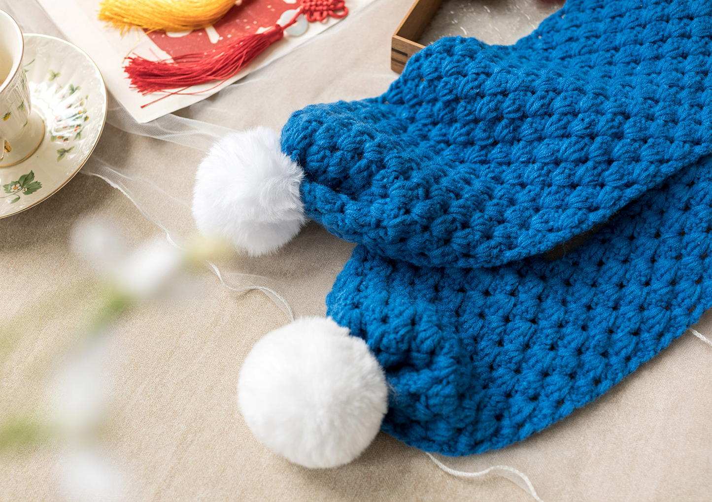 Dancing Lion Set Crochet Yarn Kit | Chinese Aesthetics Series | Susan's Family