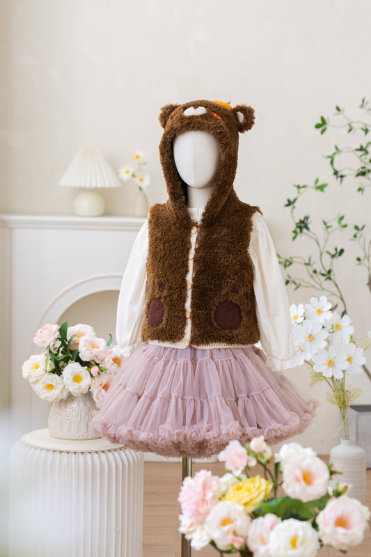 Paw Fluffy Vest Crochet Kit