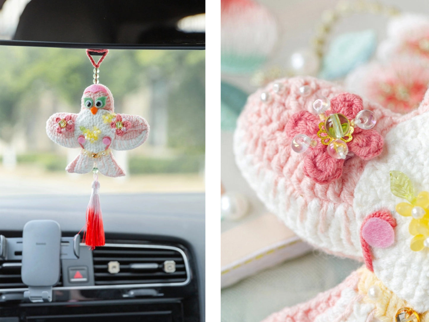 Swallow Kite Scent Sachet Crochet Kit