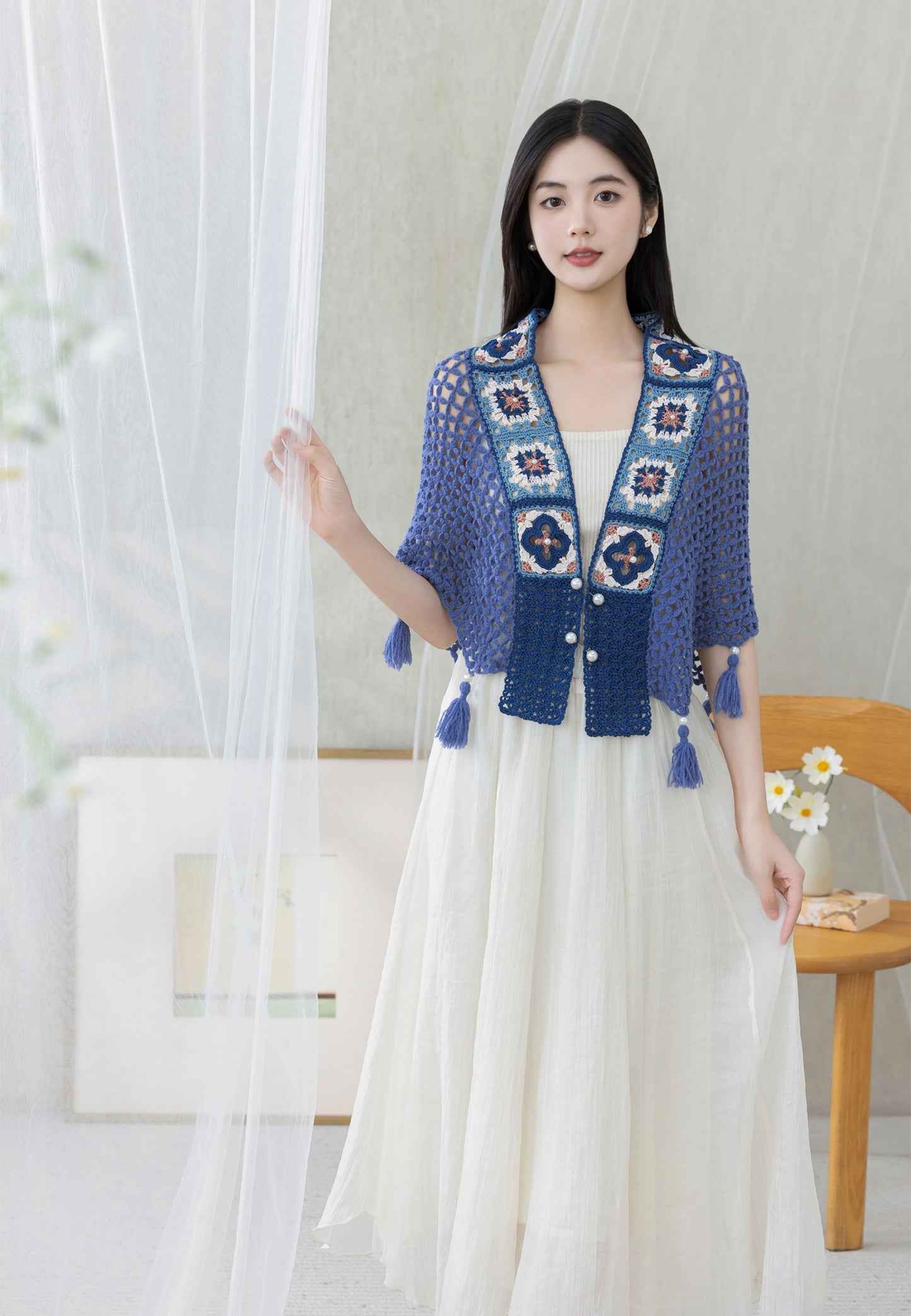 Dawn Whisper Shawl Crochet Pattern