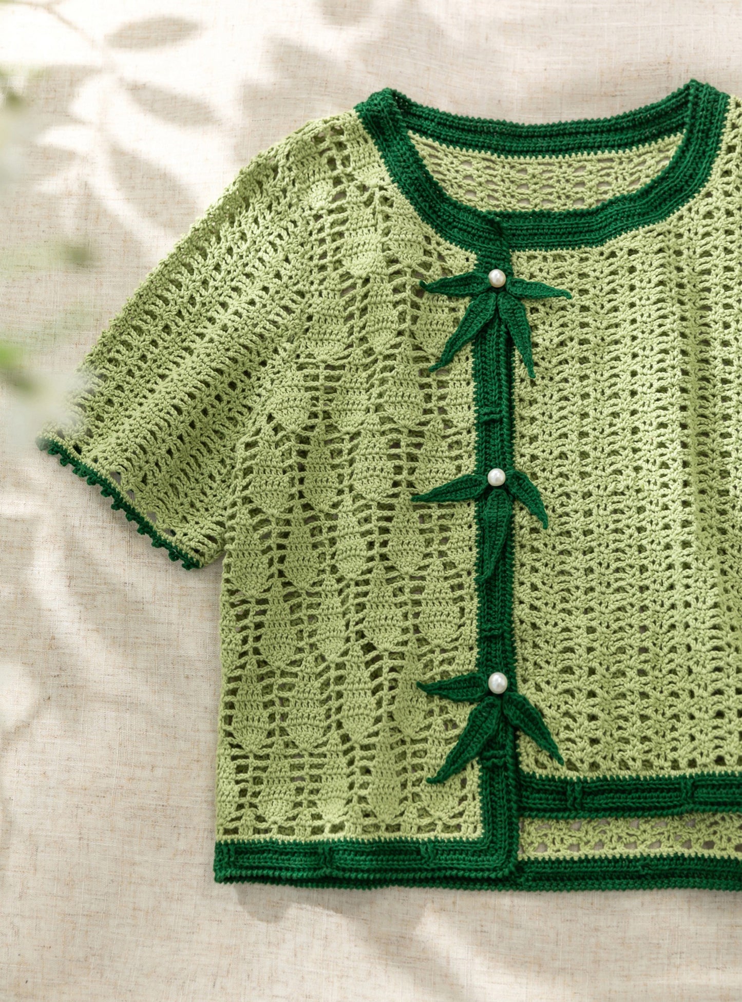 Bamboo Top Crochet Pattern