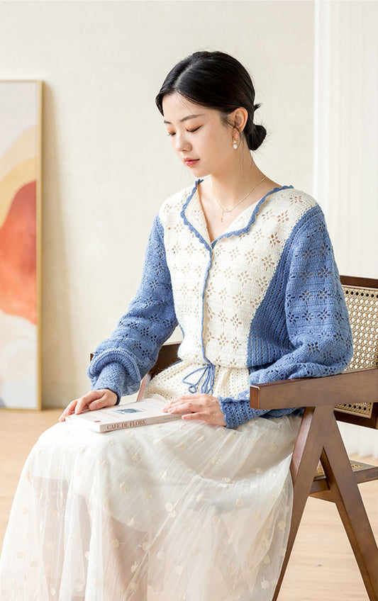French Blouse Crochet Pattern