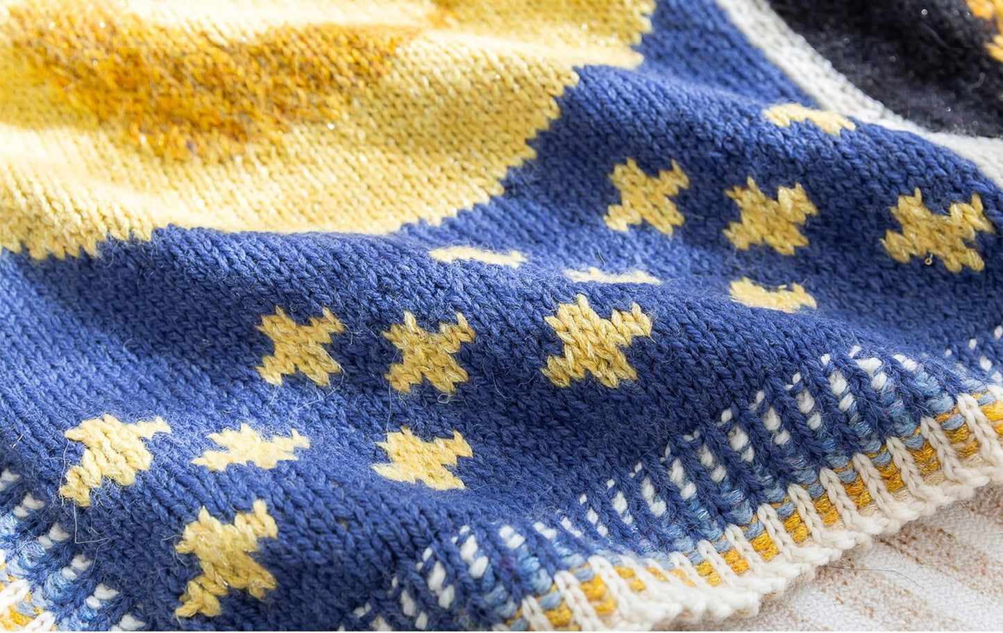 Starry Night Blanket Knit Kit