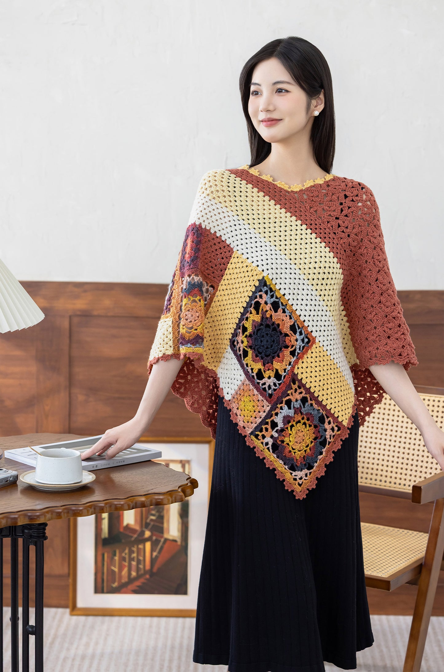 Joyful Cape Crochet Pattern