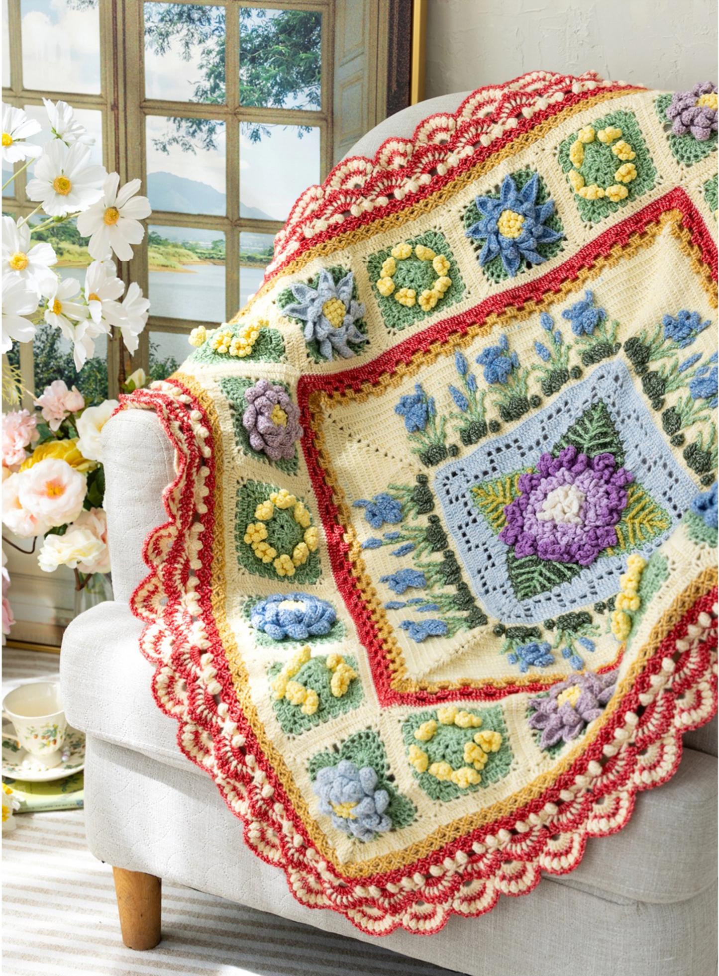 Summer Garden Blanket Test