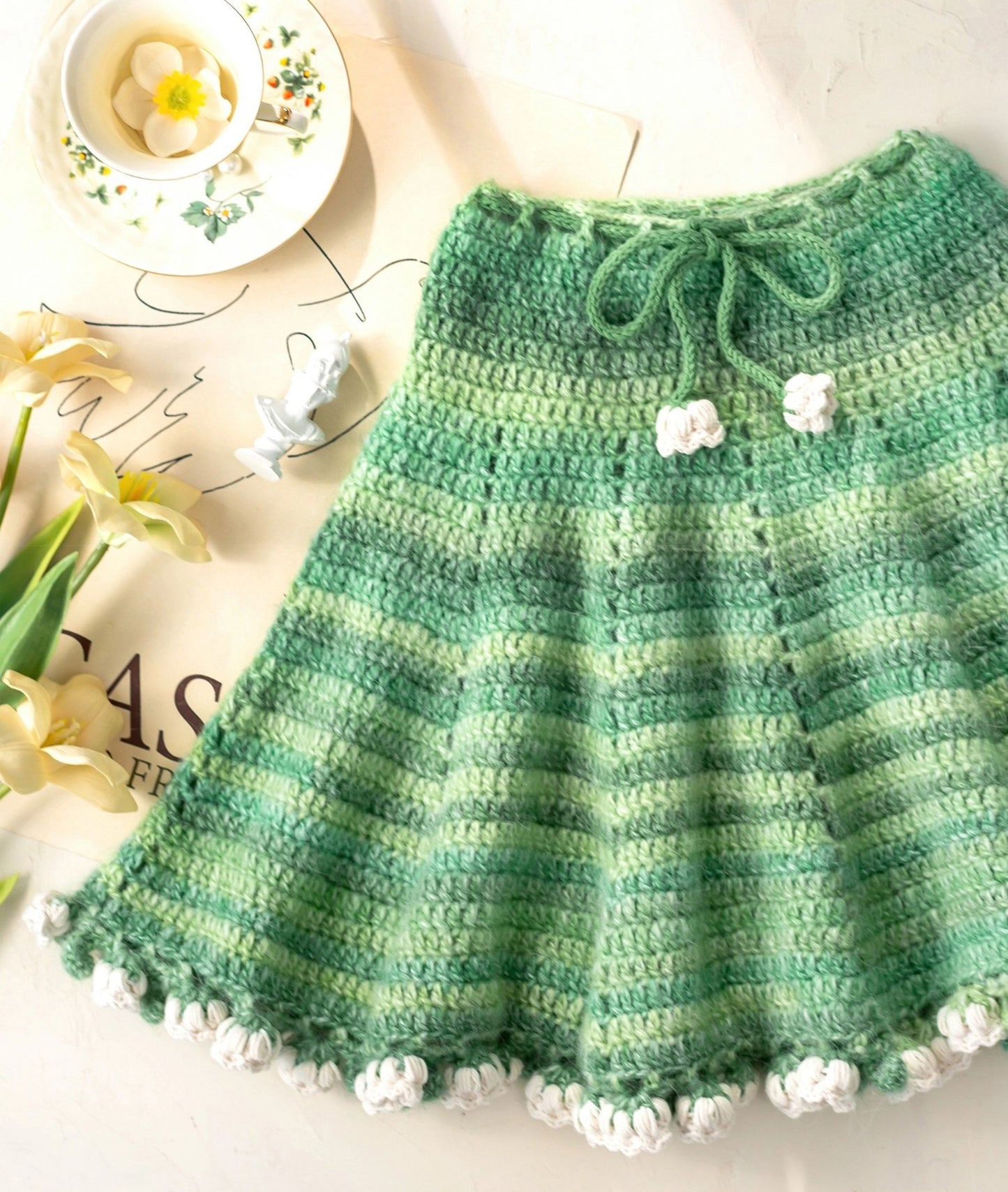 Lily Bouquet Cape Crochet Kit