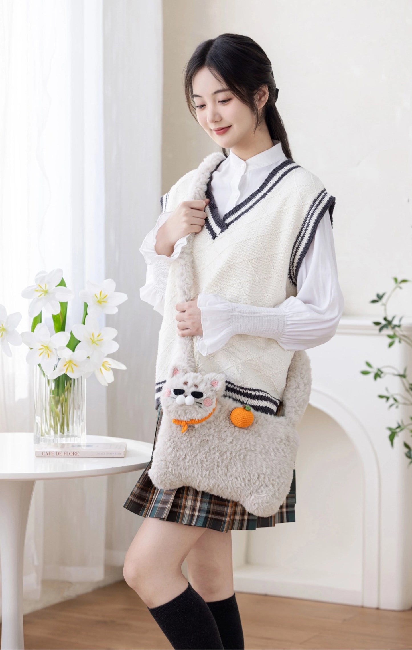 Cute Cat Crossbody Bag Crochet Pattern