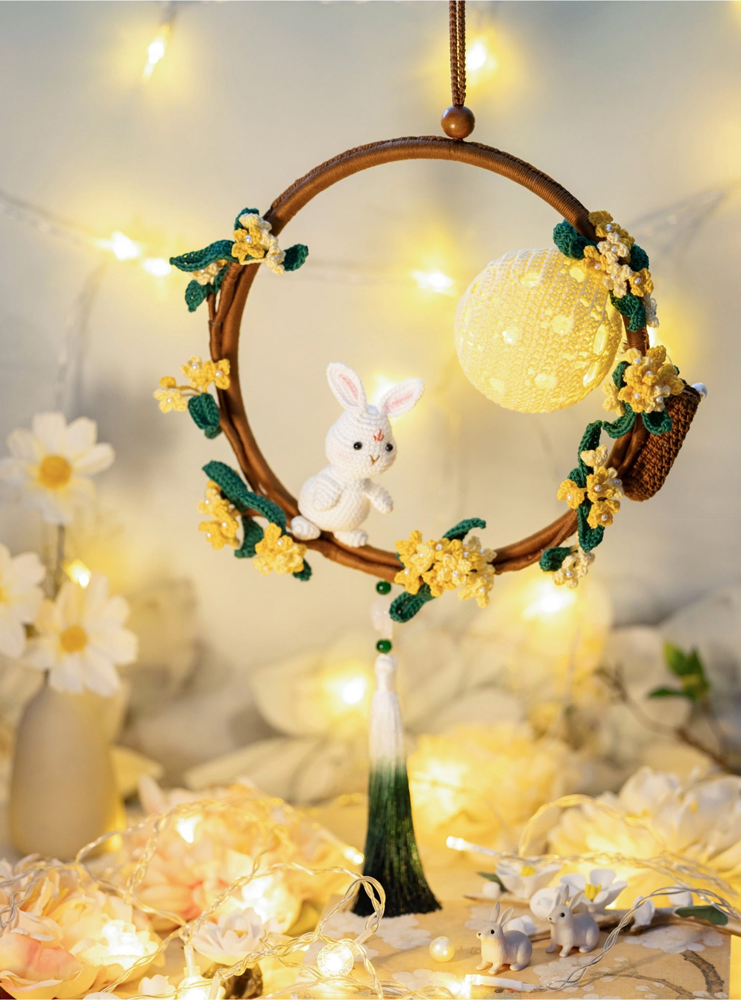 Osmanthus Moon Lantern Crochet Pattern