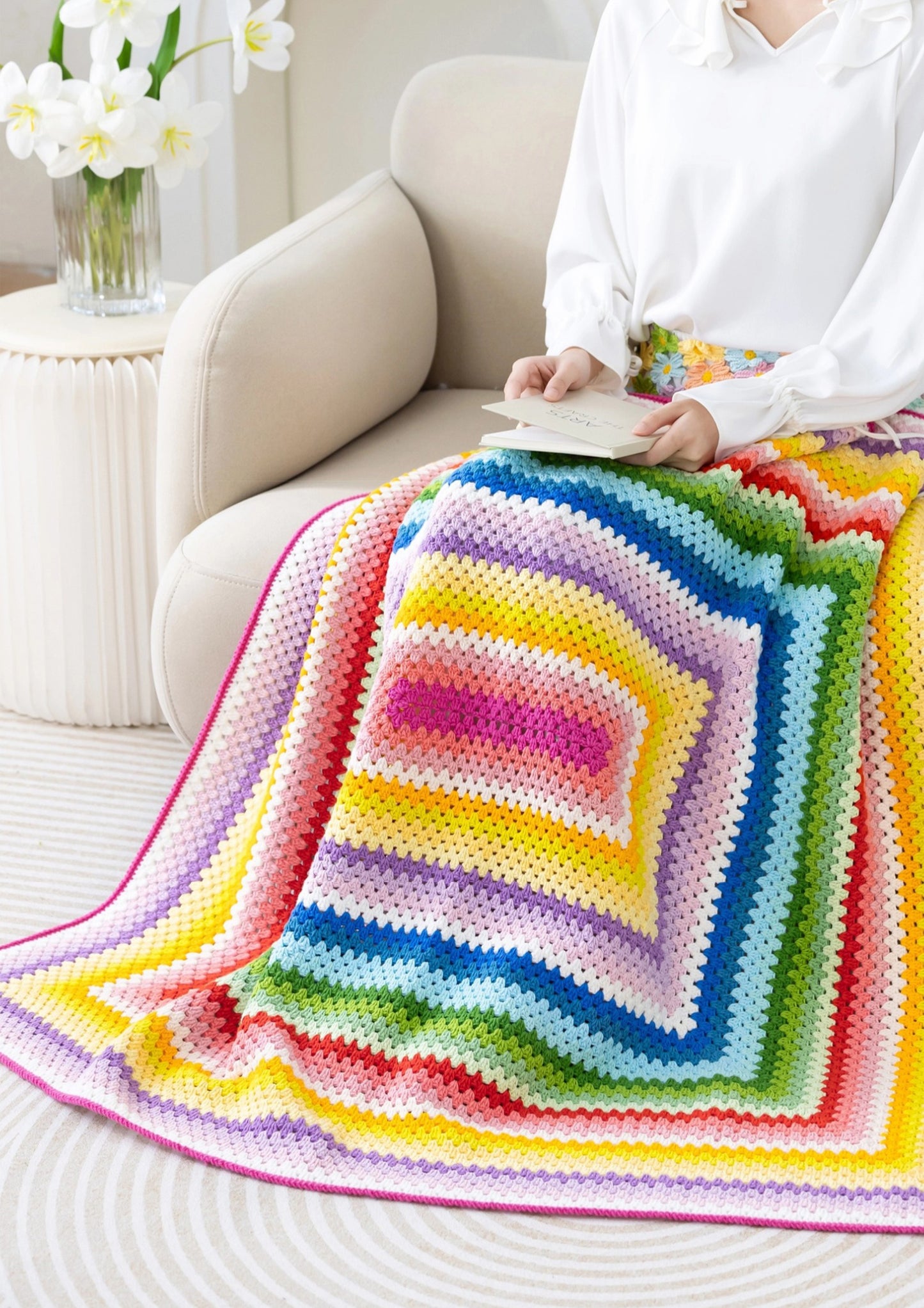Candybow Blanket Crochet Pattern