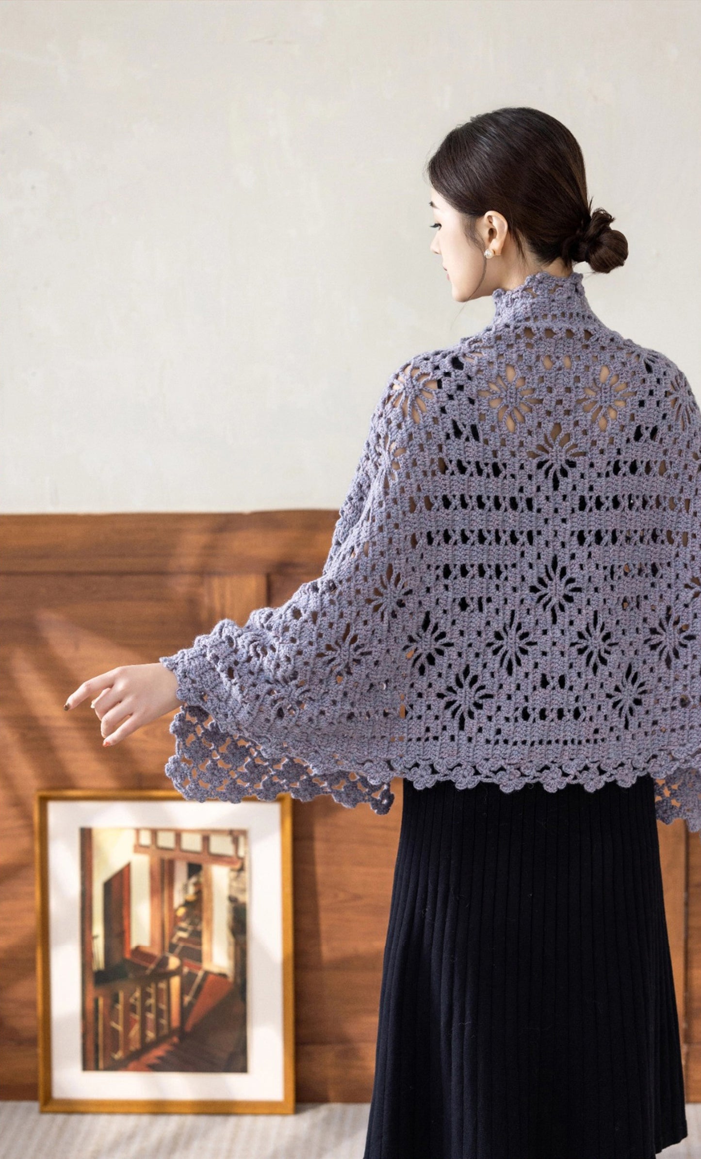 Rainelle Shawl Crochet Pattern
