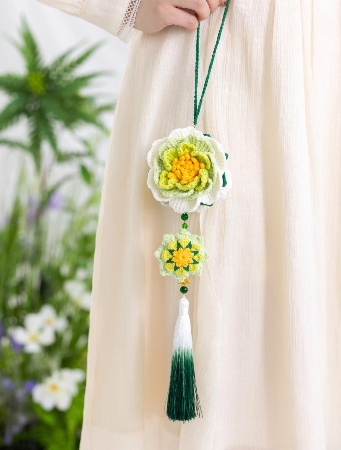 Luo Shen's Peony Crochet Kit
