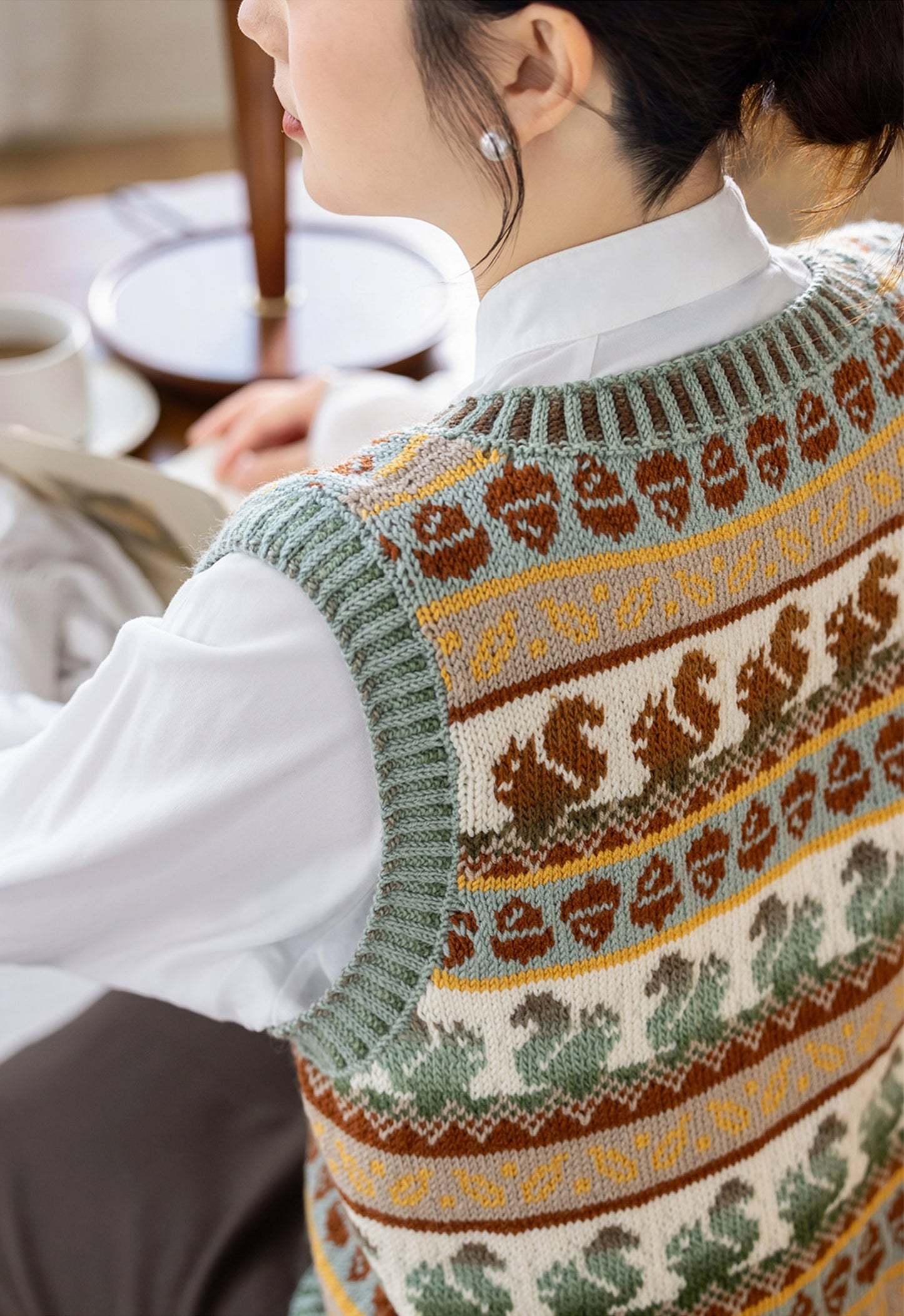 Squirrel Vest Knit Kit