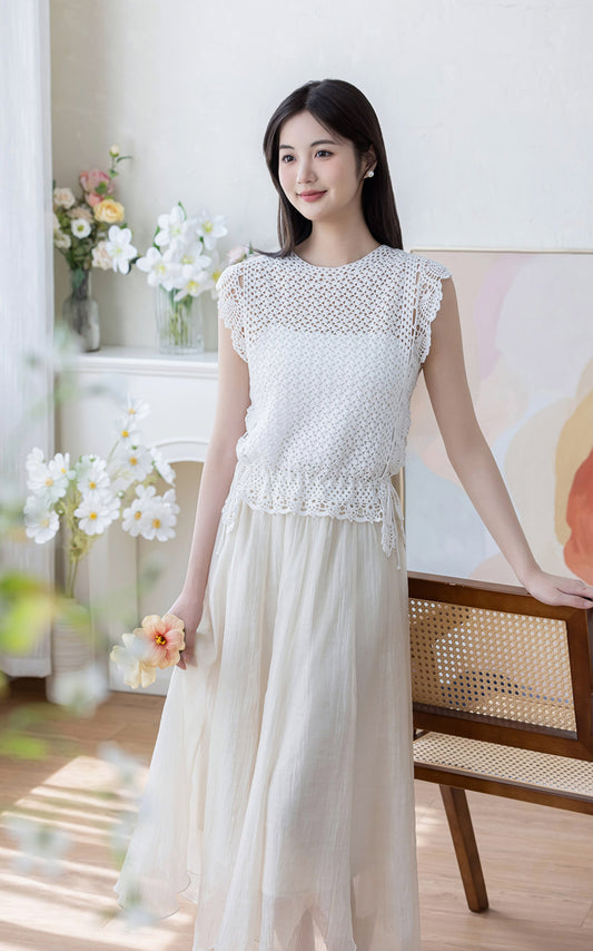 Emerald Vest Crochet Kit