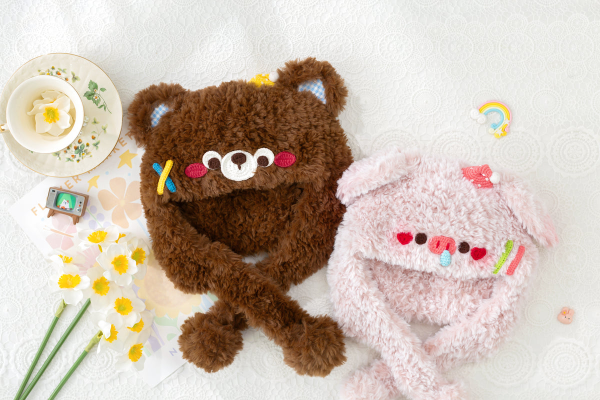 Snuggle Bug Earflap Hat Crochet Kit