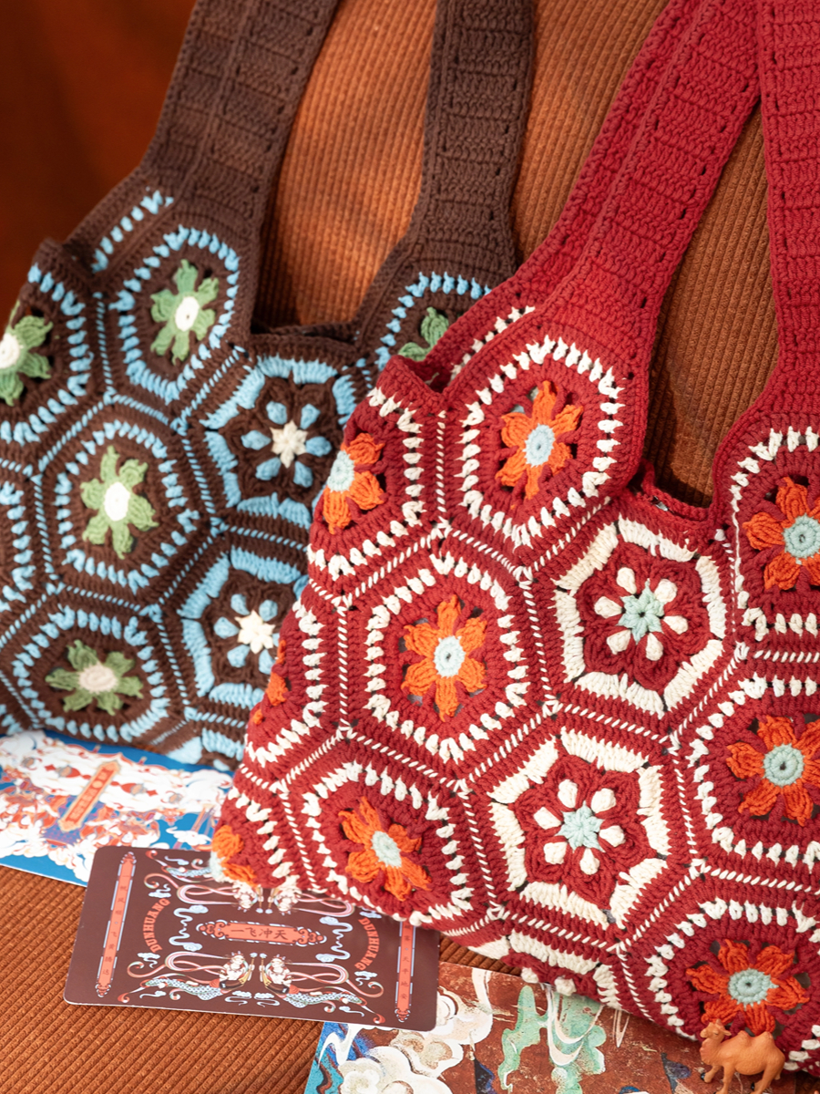 Mineral Art Bag Crochet Yarn Kit