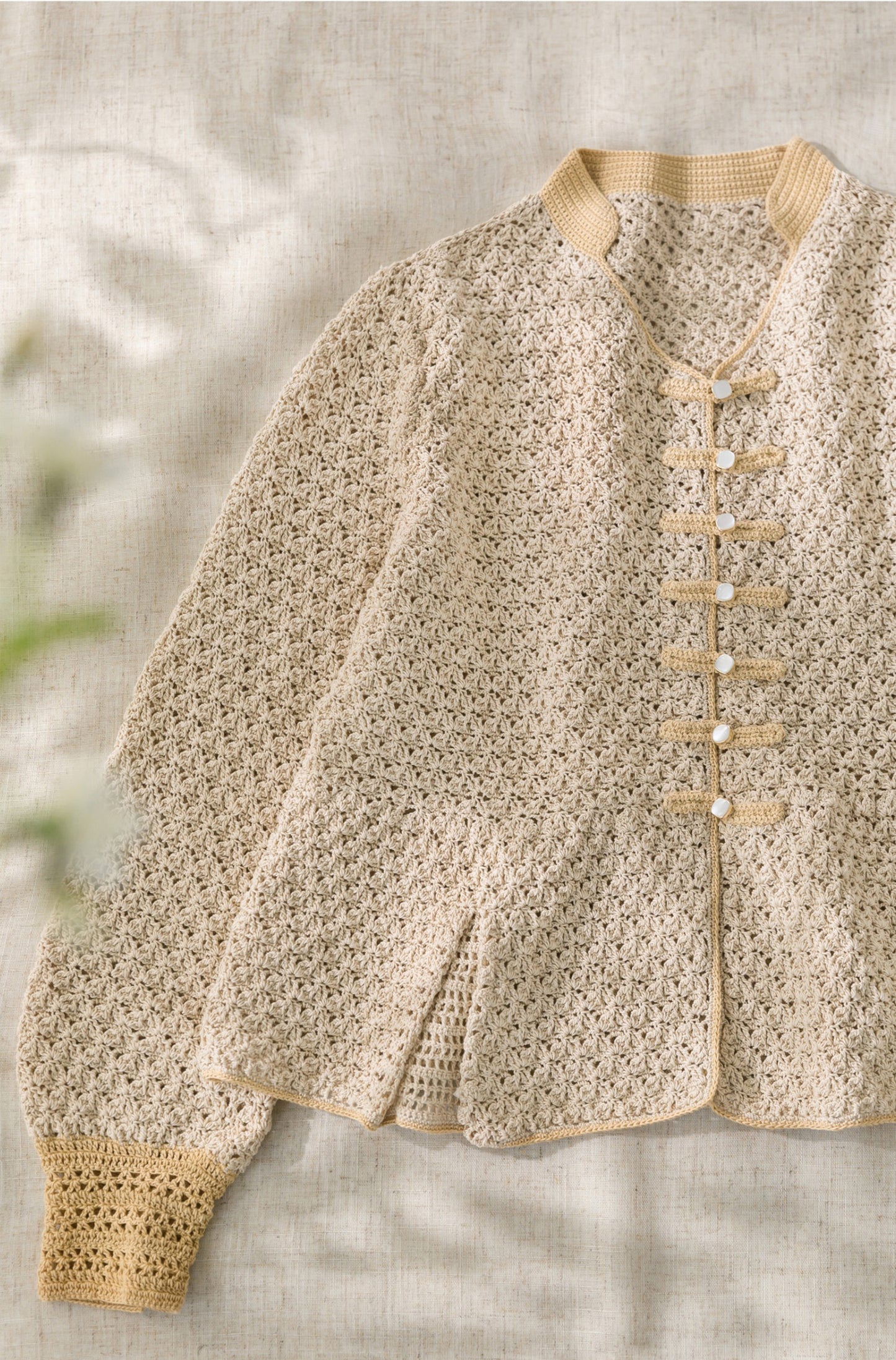 Morus Cardigan Crochet Pattern