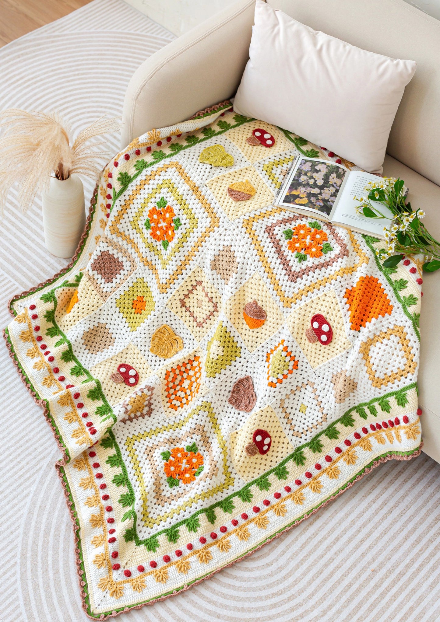 Autumn Rhythm Crochet Pattern