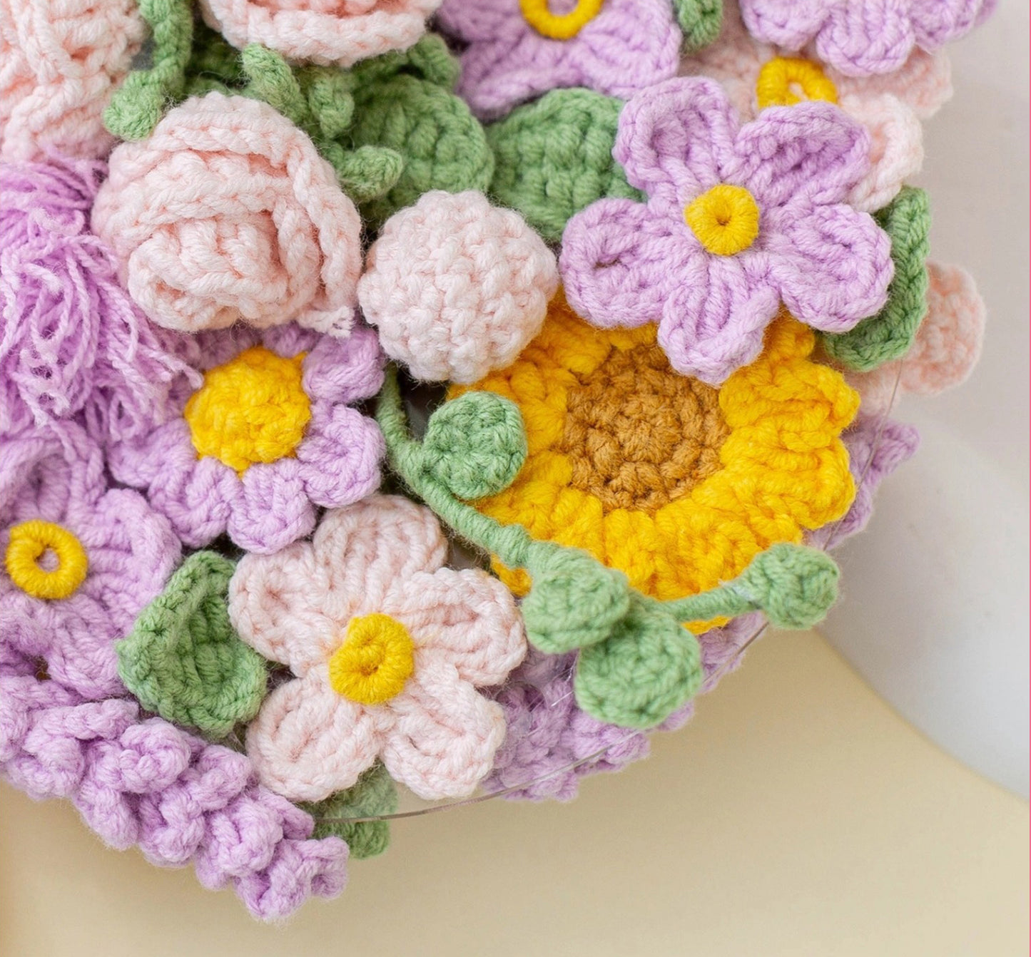 Lotus Blessing Charm Crochet Pattern
