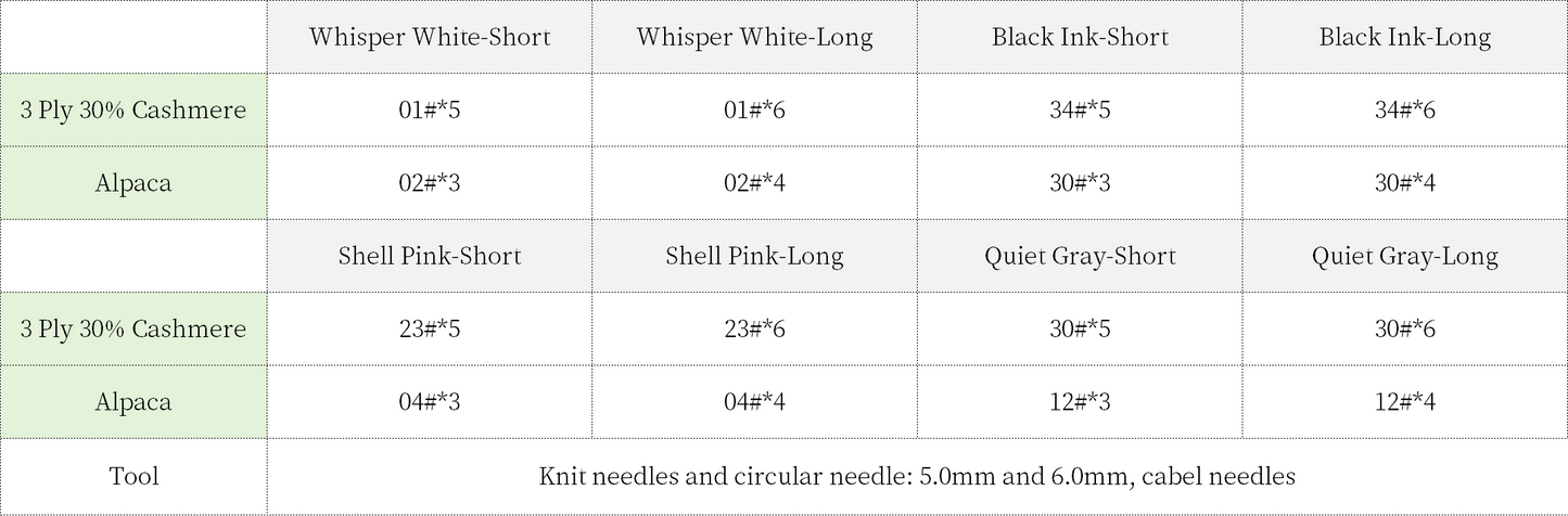 Cloud Sheep Sweater Knit Pattern