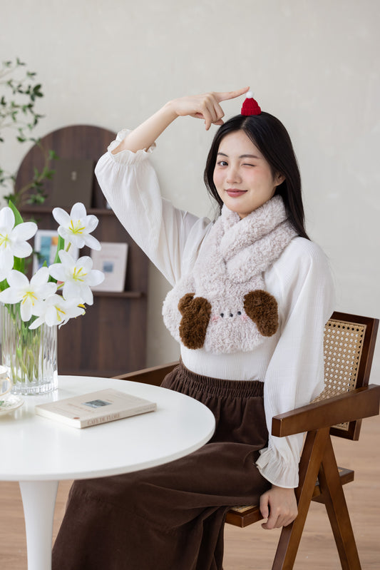 Fluffy Animal Scarf Crochet Pattern