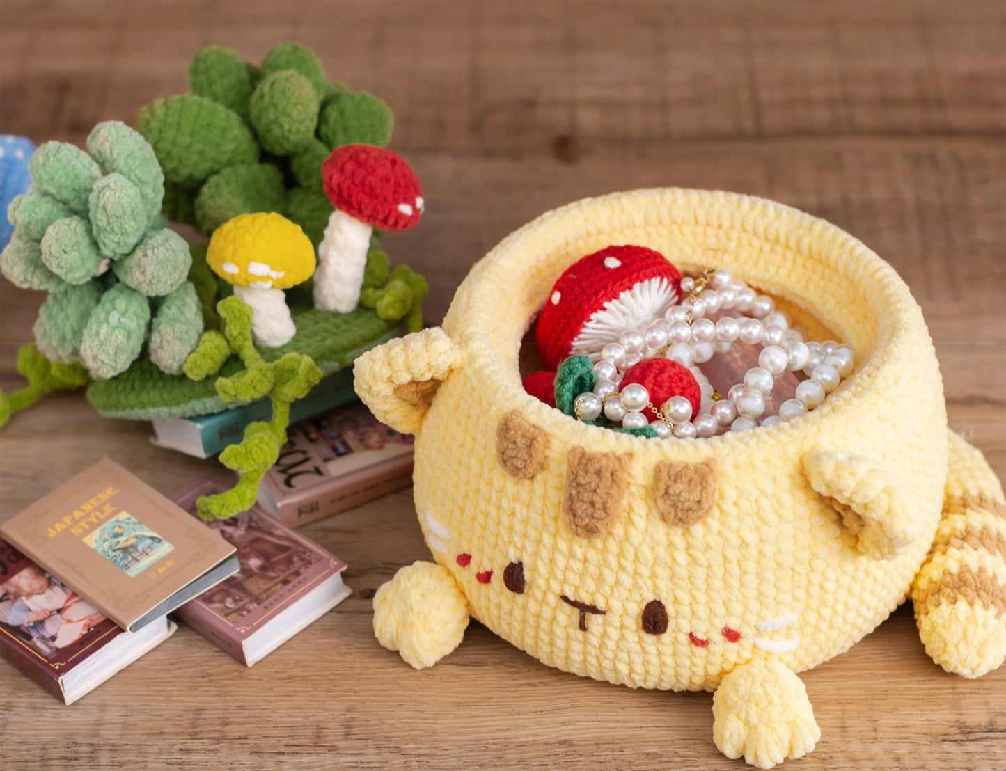 Planter Storage Box Crochet Pattern