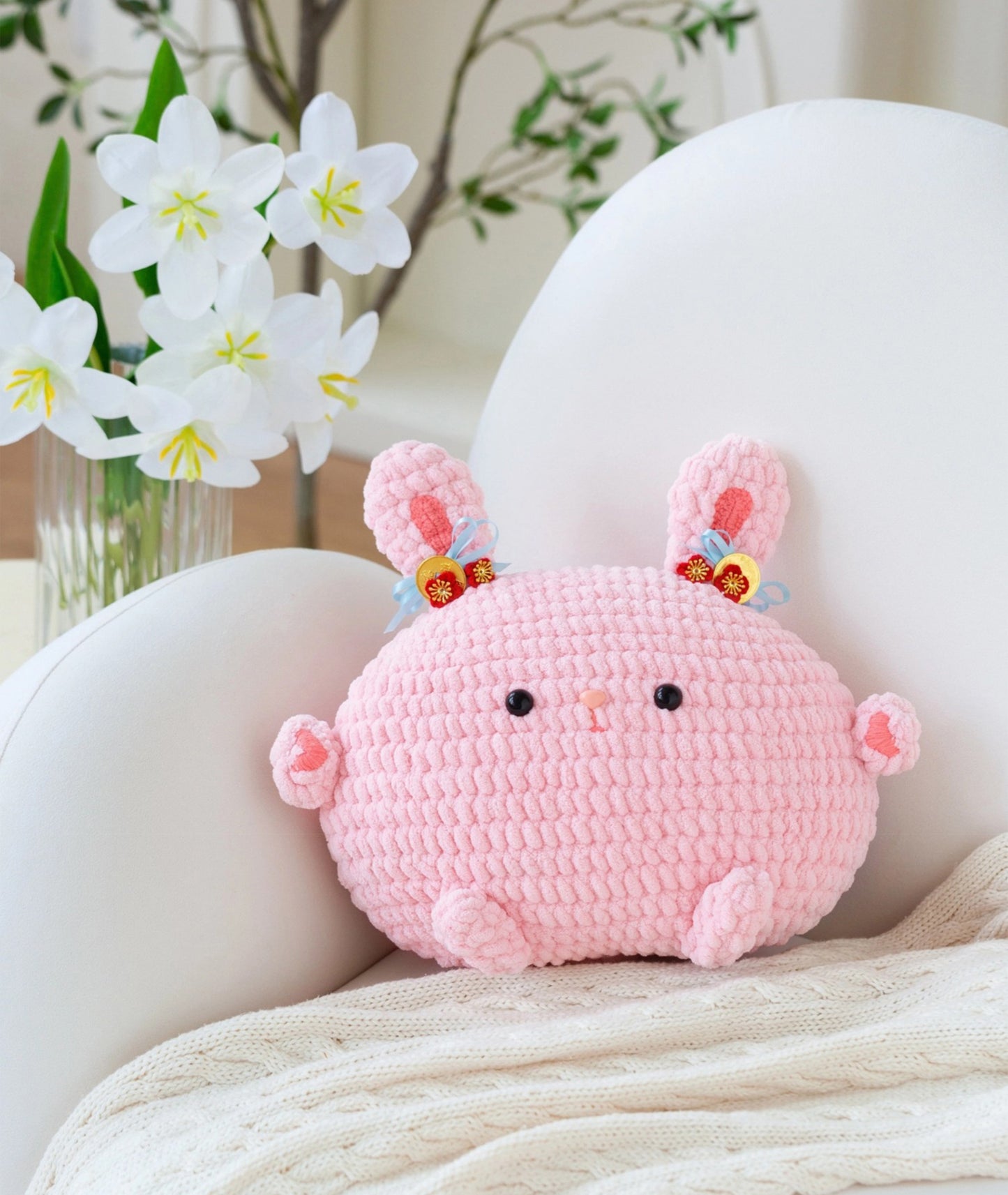 Cute Animal Pillow Crochet Kit