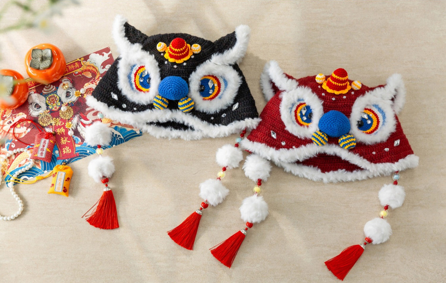 Dancing Lion Cloak Crochet Pattern