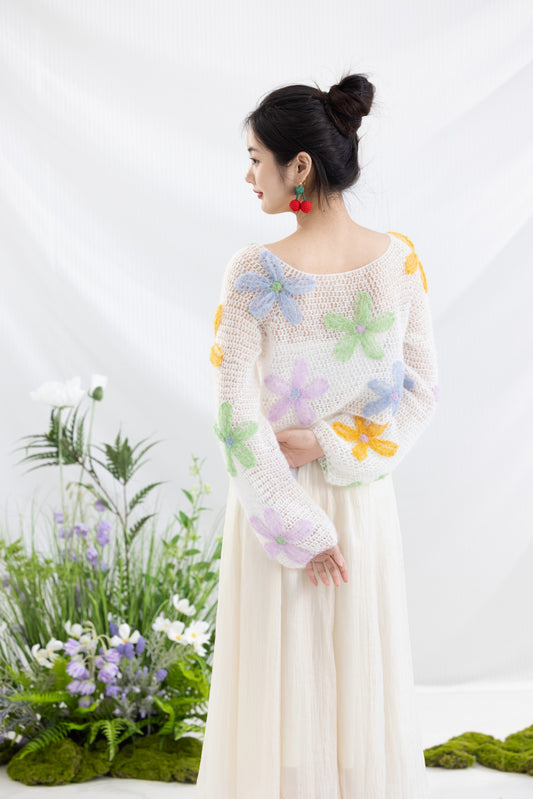 Aire de Fleur Crochet Pattern