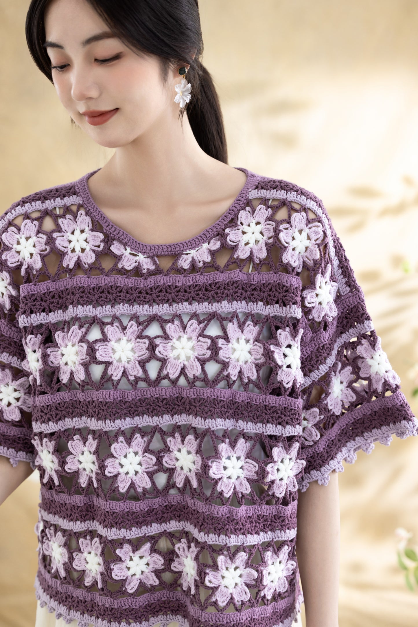 Flowered Balcony Crochet Pattern