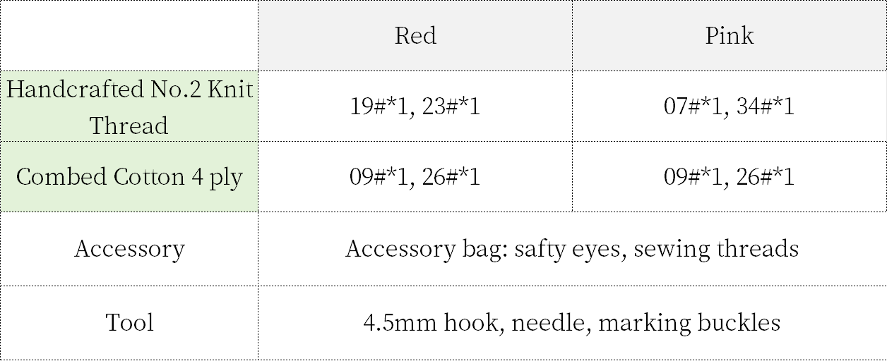 Loong Scarf Crochet Yarn Kit