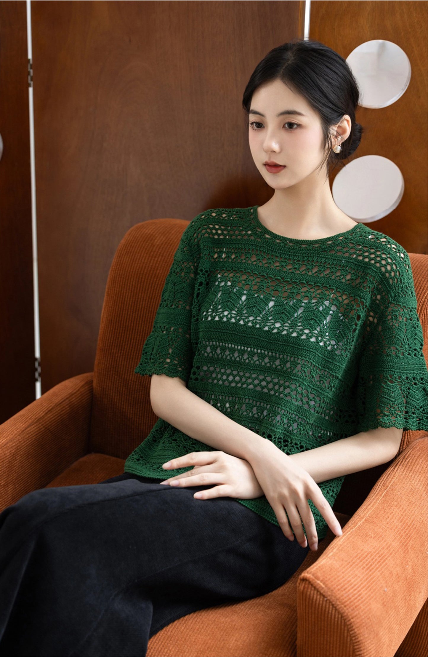 Butterfly Valley Pullover Crochet Pattern