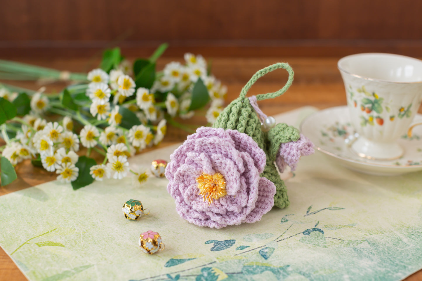 Floral Zongzi Crochet Pattern