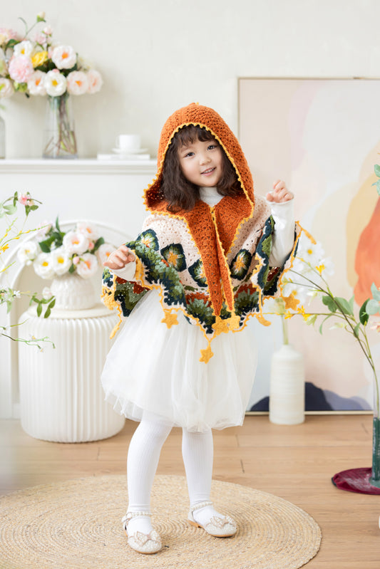 Starry Forest Cape Crochet Kit