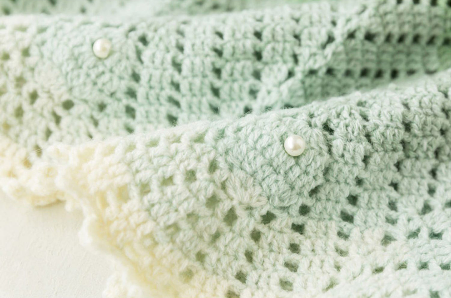 Plume Yoke Sweater Crochet Pattern