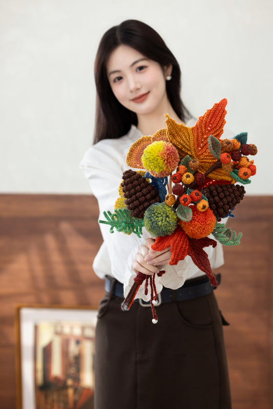 Wild Iris Berries Crochet Kit