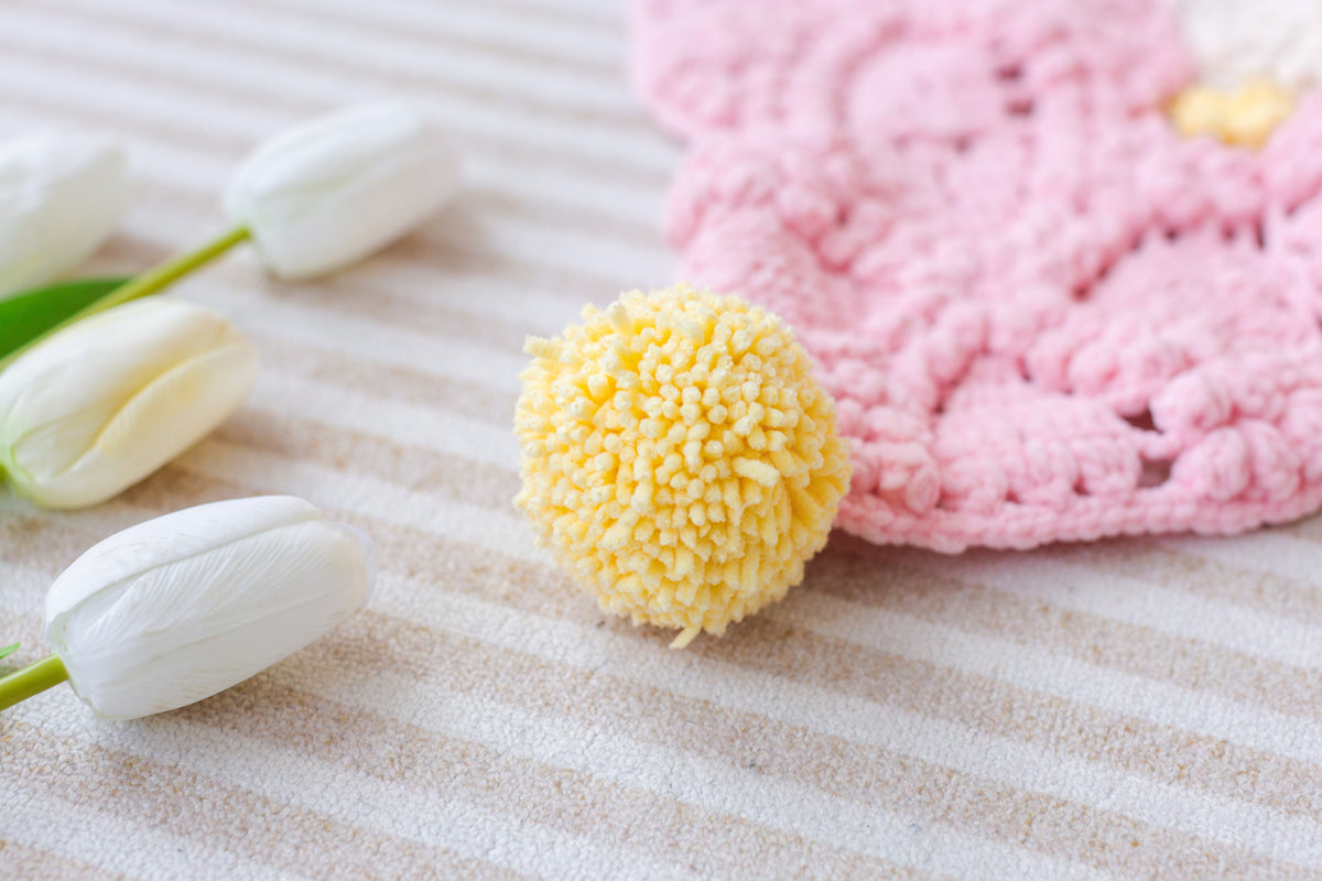 Pearl Blossom Blanket Crochet Pattern